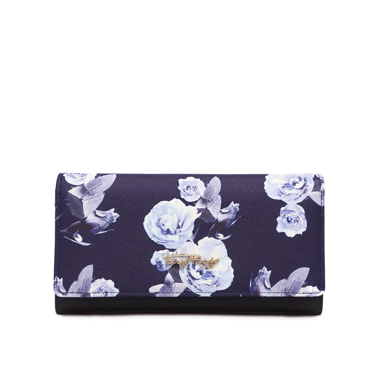 Fancy Romance Printed Long Fold Wallet