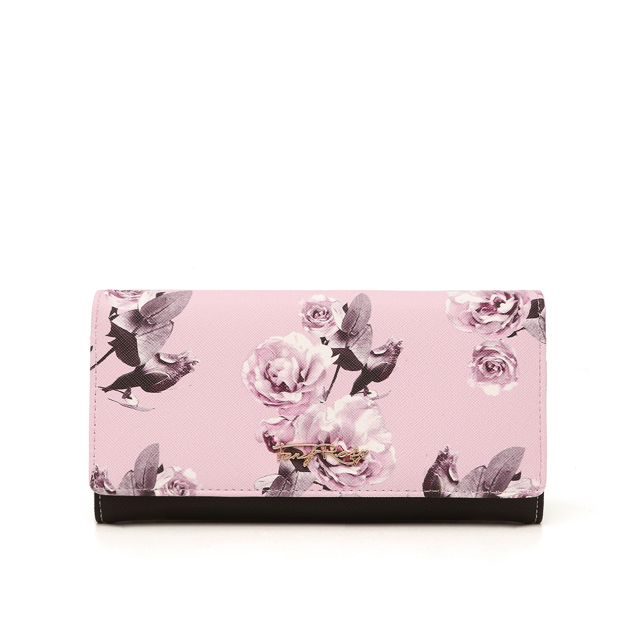 Fancy Romance Printed Long Fold Wallet