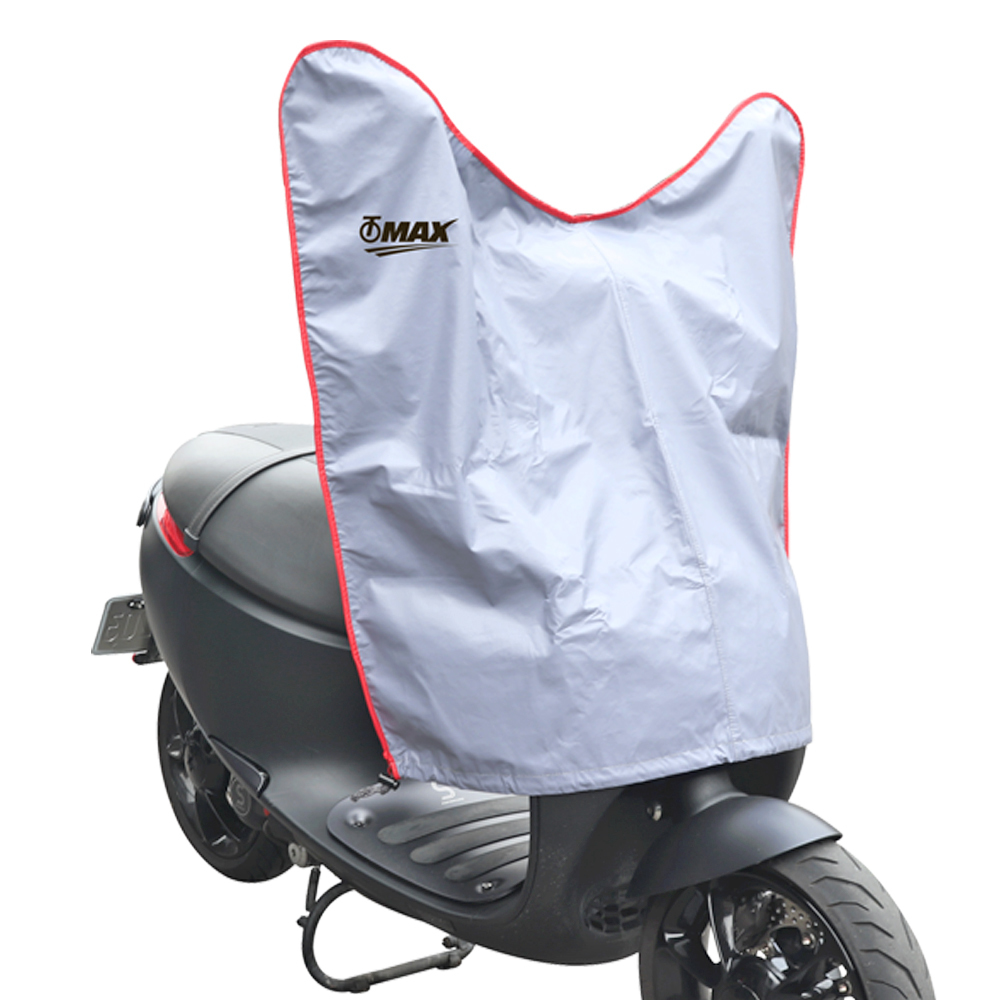 【團購10入】OMAX加長款超值機車龍頭罩-藍灰色 破盤下殺 OMAX歐妹思購物網