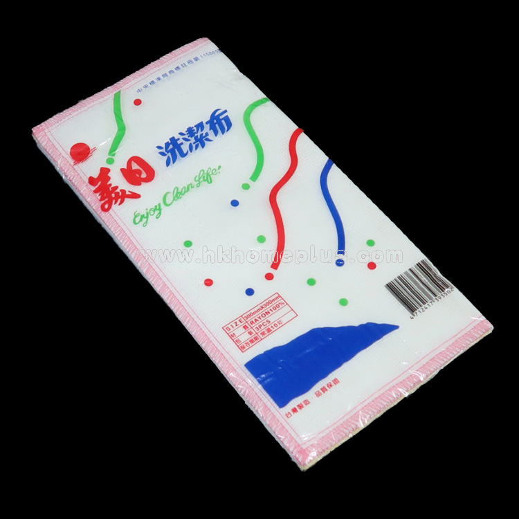 6條/2包裝 美日: 台灣製 洗潔布