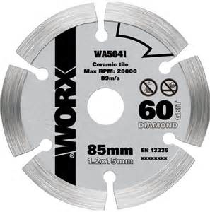 WORX WA5041 85MM金鋼石鋸片