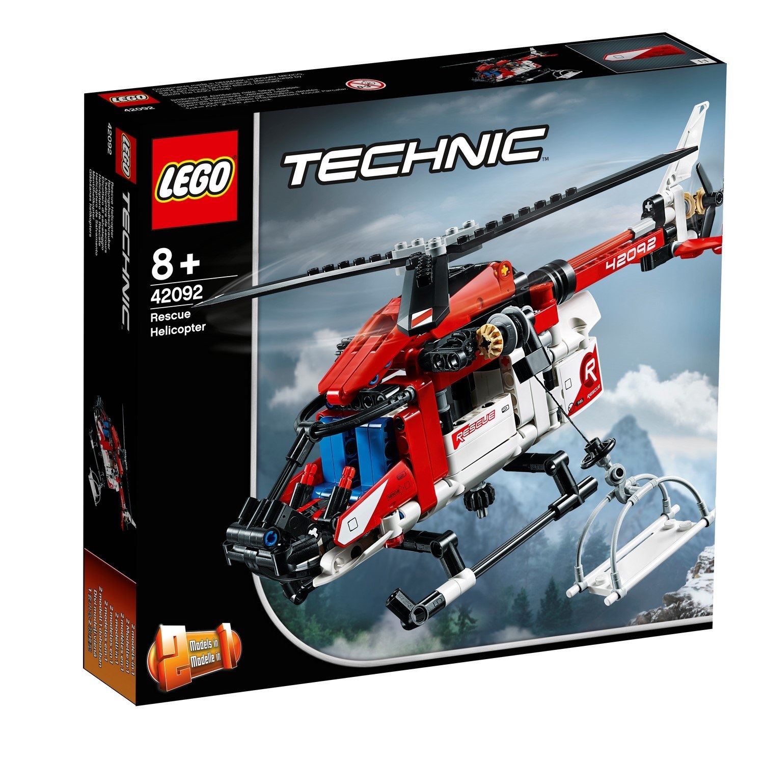 LEGO 42092 RESCUE HELICOPTER