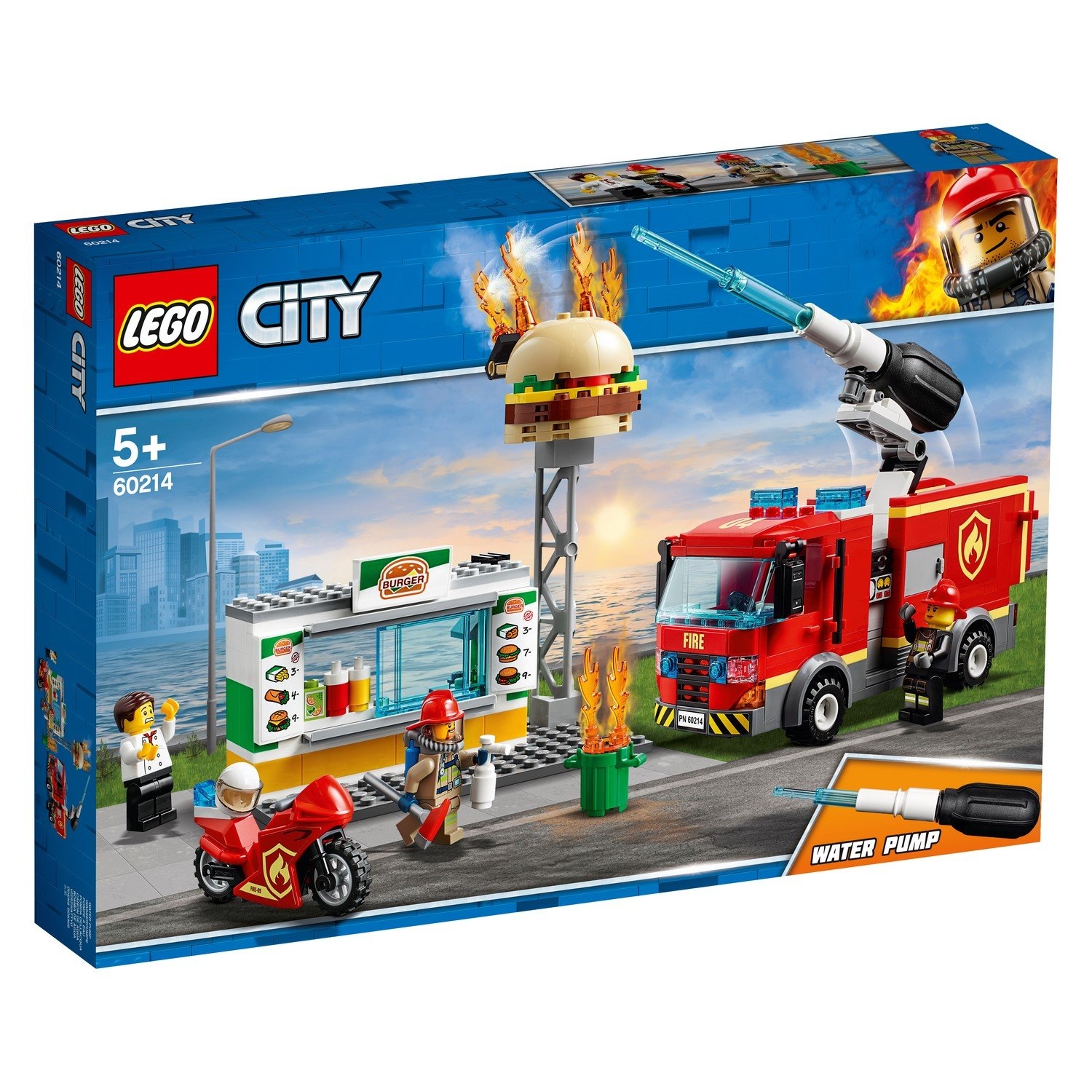 LEGO 60214 BURGER BAR FIRE RESCUE