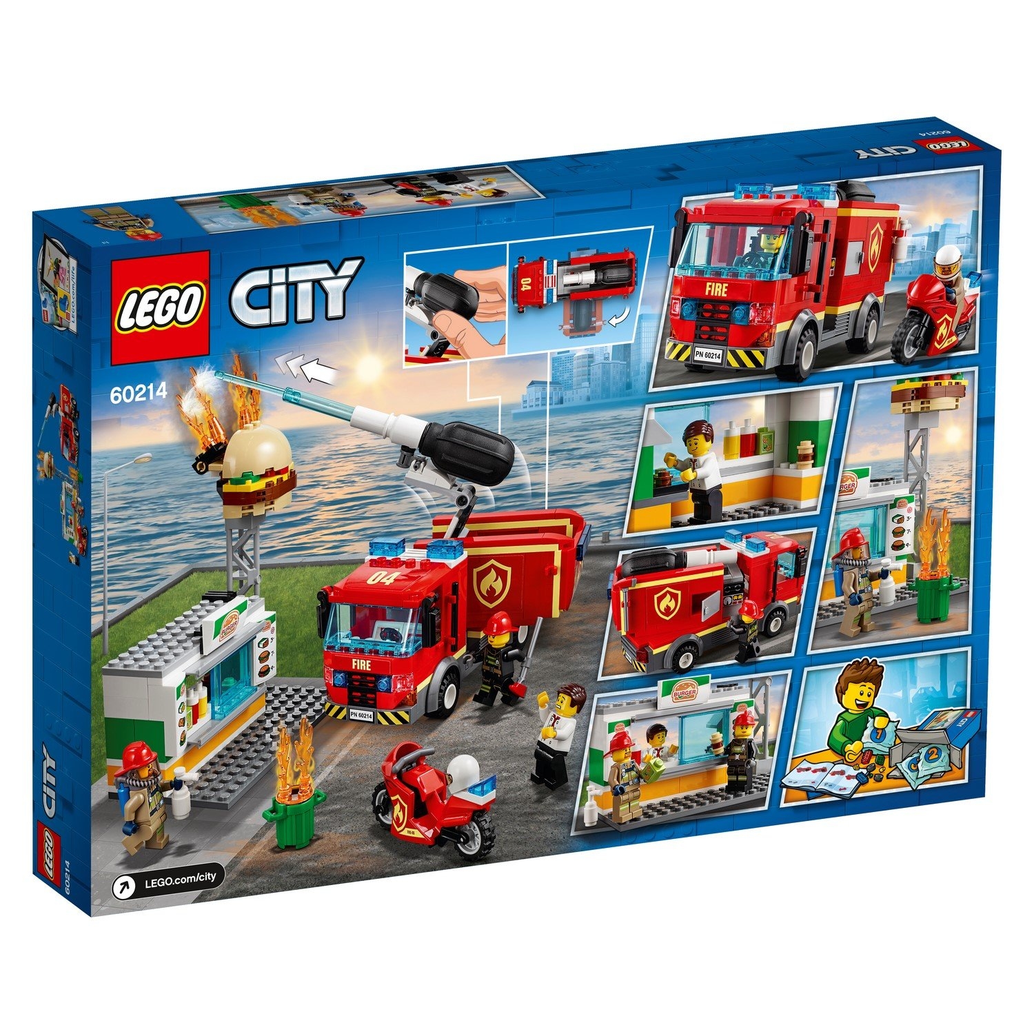 LEGO 60214 BURGER BAR FIRE RESCUE