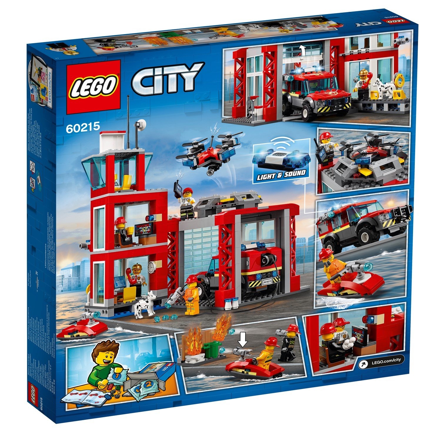 LEGO 60215 Fire Station 消防局 (City)