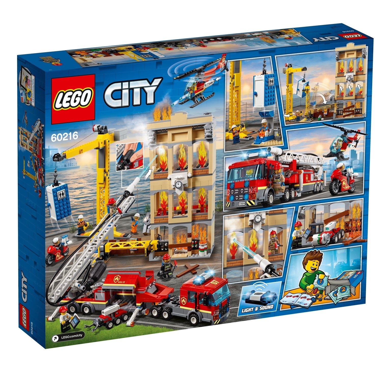 LEGO 60216 Downtown Fire Brigade 城市消防總隊 (City)