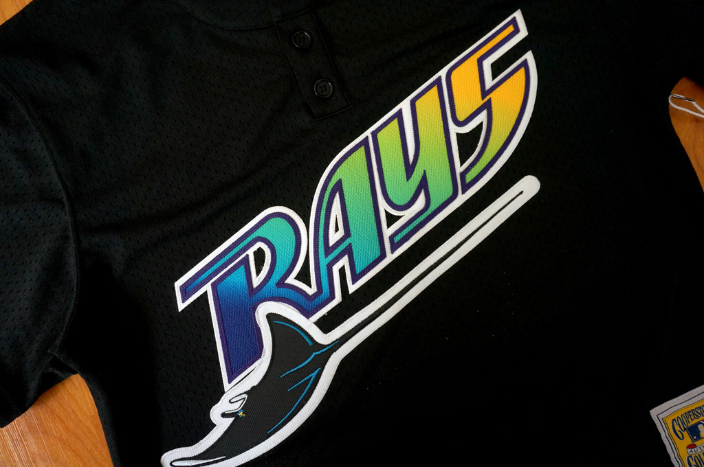 Mitchell & Ness 坦帕灣光芒隊 Wade Boggs 1998 打擊練習衫 球衣