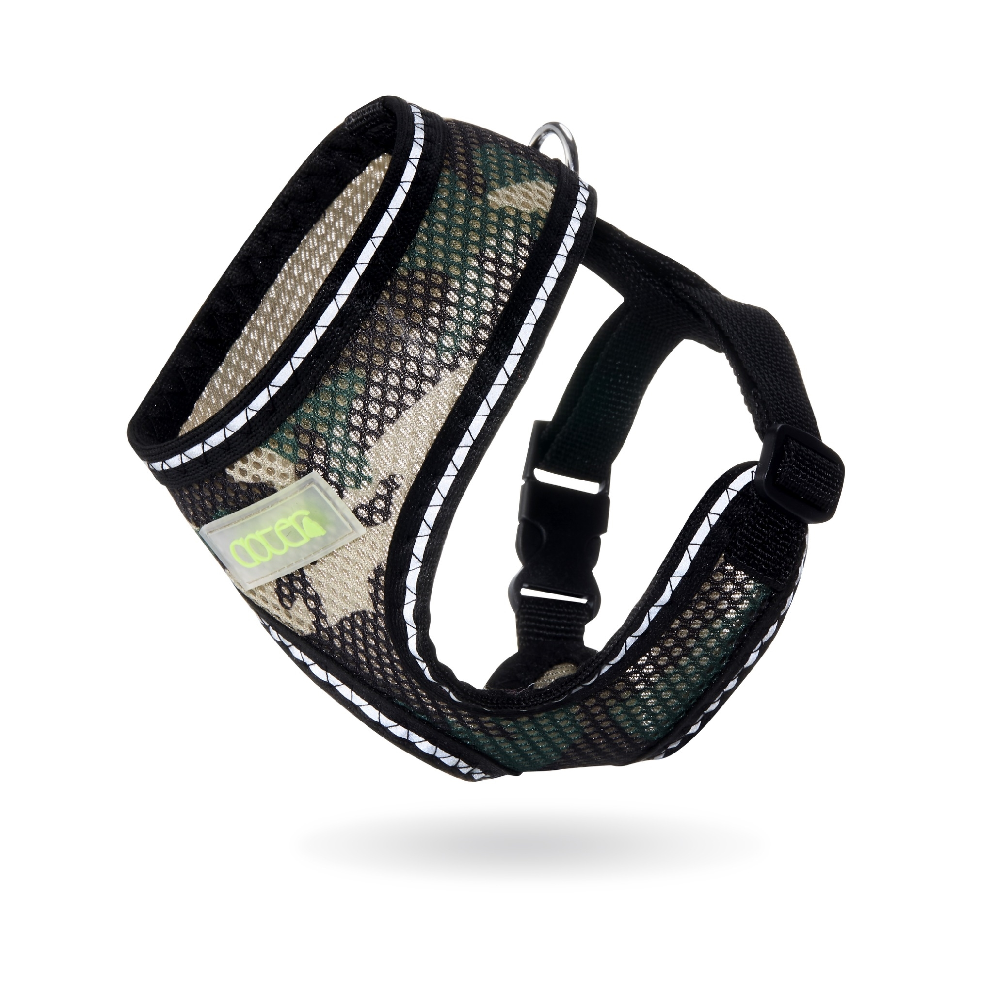 寵愛物語 Doter 反光安全輕透胸背衣-軍迷彩