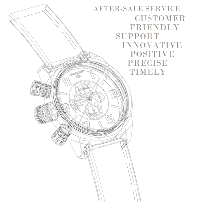 萬年鐘錶 - elegantsis 愛樂時 JF48個性是戴在手上的 可搭配選購個性對錶 ELJT48-OU02LC 黑面藍色指針歀 錶徑48MM