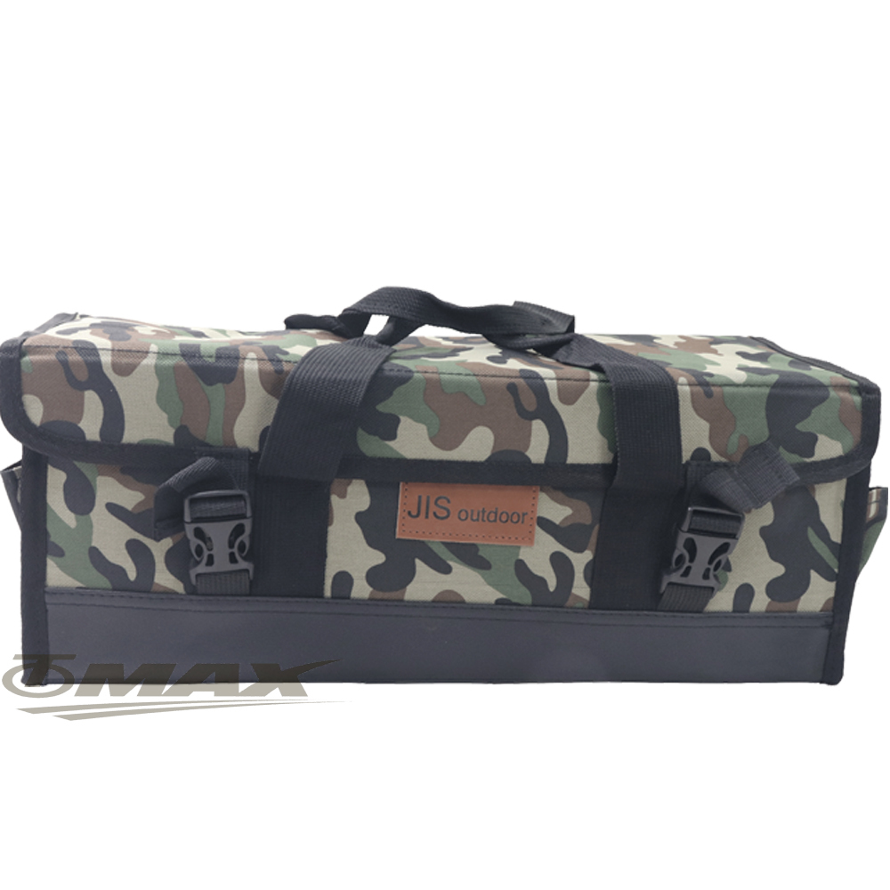OMAX迷彩多用途露營工具箱+營繩調節片2入(顏色隨機) 破盤下殺 OMAX歐妹思購物網
