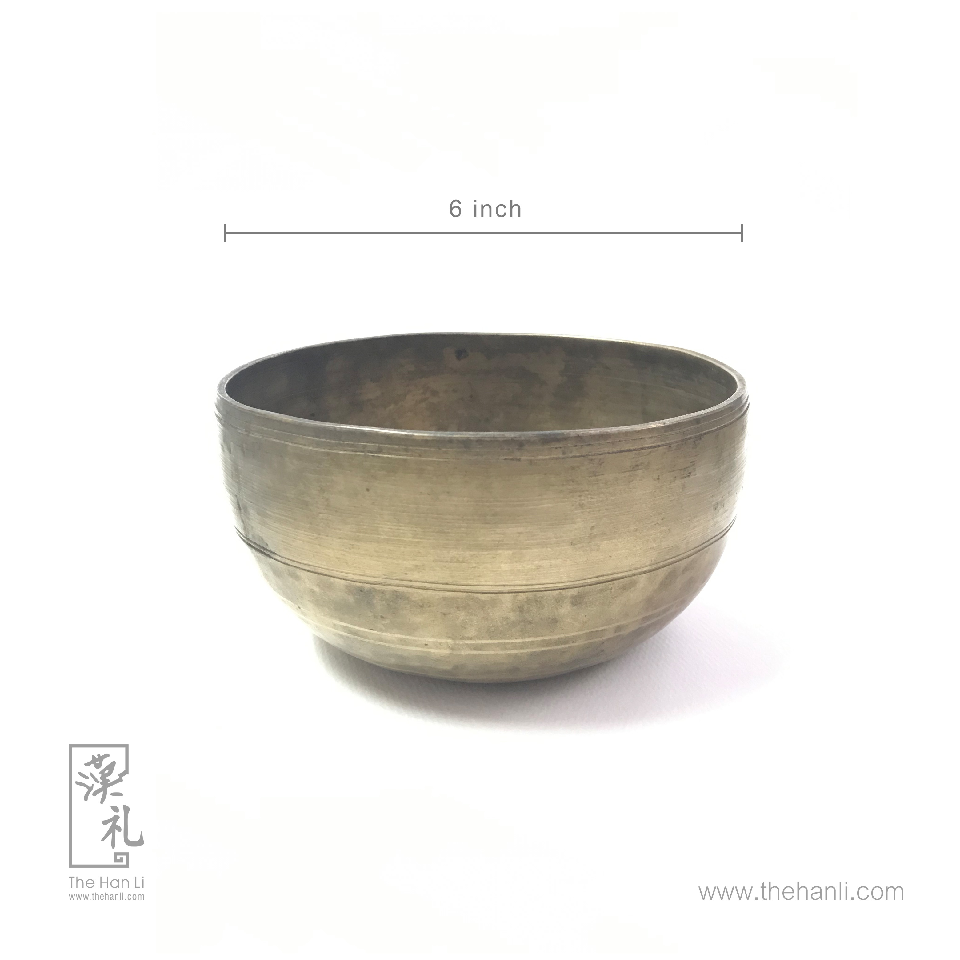 陳年尼泊爾手工頌缽 (6吋)