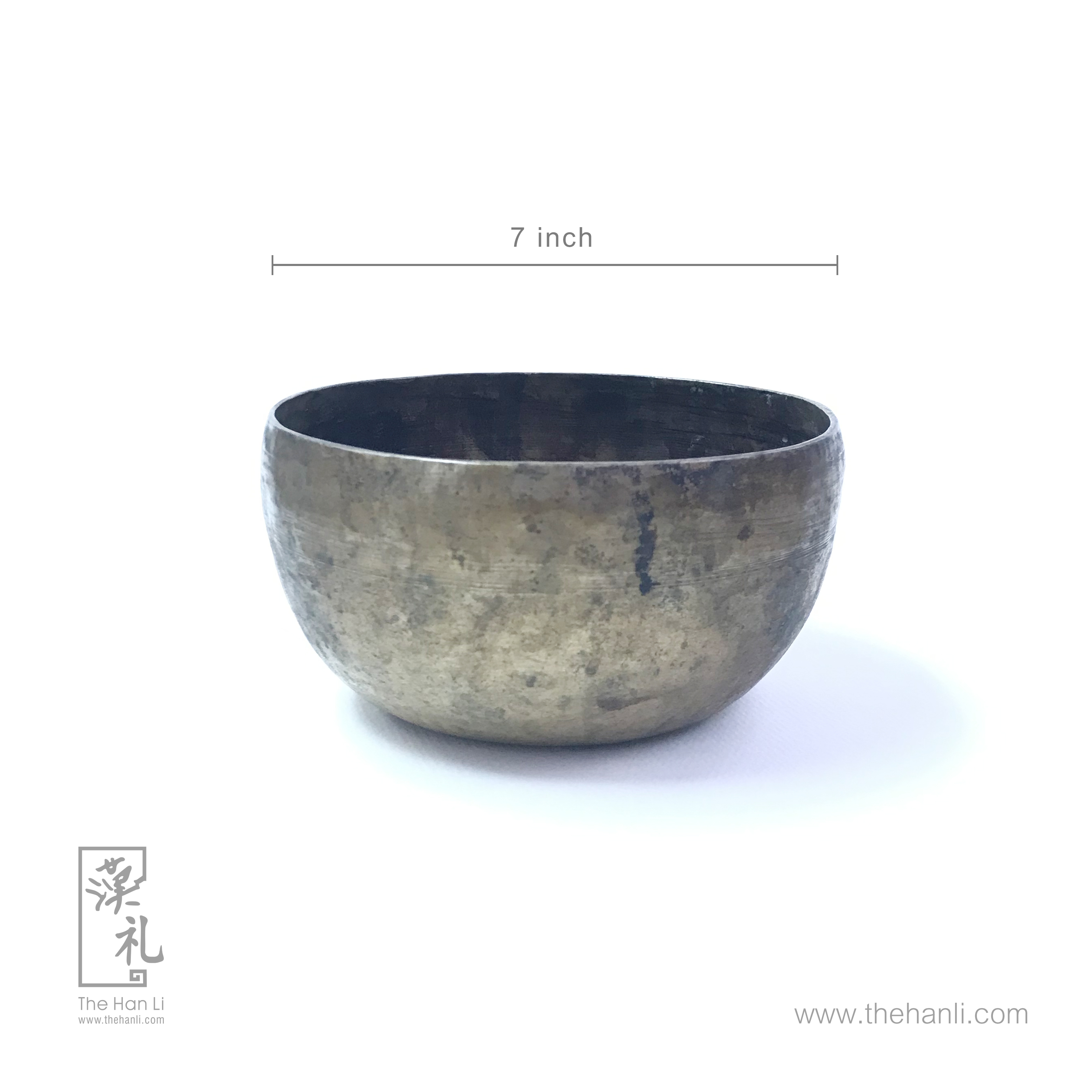 陳年尼泊爾手工頌缽 (7吋)