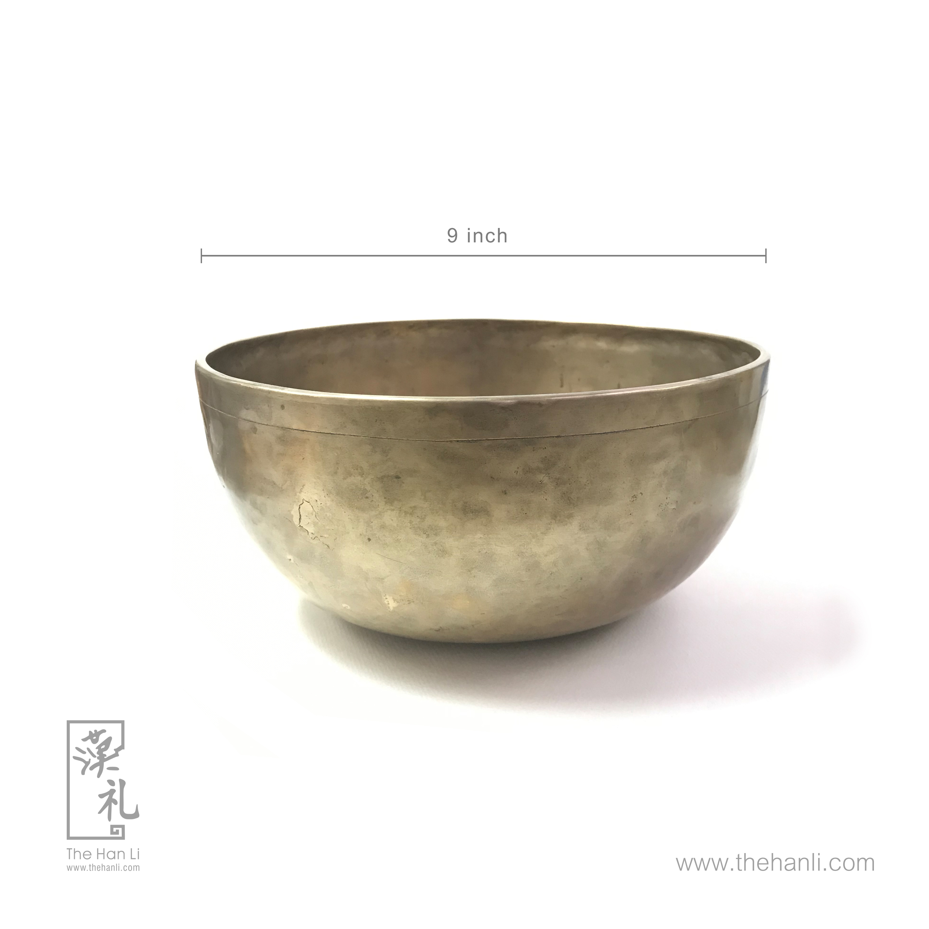 陳年尼泊爾手工頌缽 (9吋)