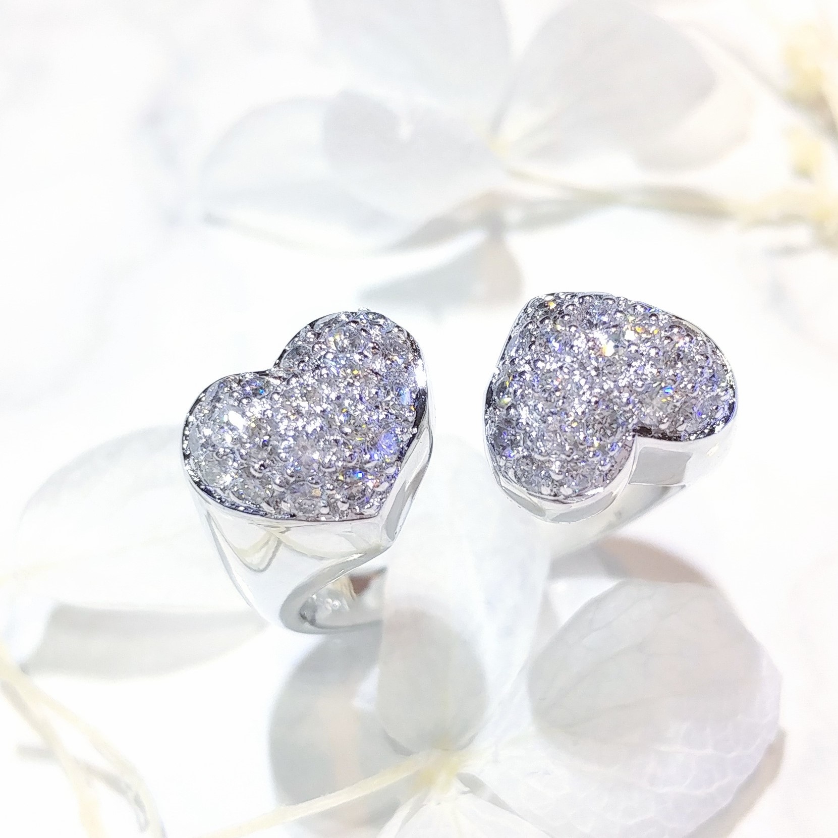 18K White Gold 0.57ct Diamond Ring