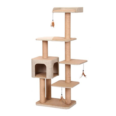 美國Petpals 麻布紙繩遊憩跳台-6層 PP-5469