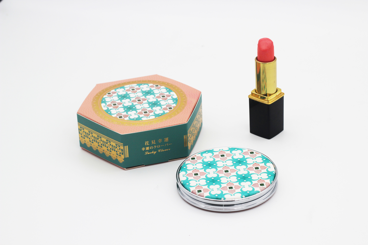 花磚小鏡子---花見幸運