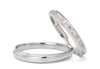 Twins Cupid - Dozen Rose 鉑金 (Pt900) 結婚戒指