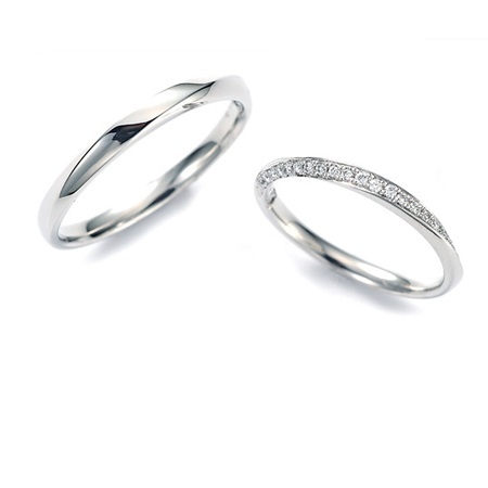 Twins Cupid - Sweet Opera 鉑金 (Pt900) 結婚戒指