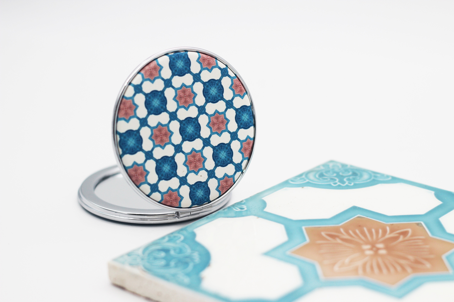 花磚小鏡子---流蘇春白