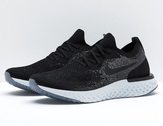 black nike epic react