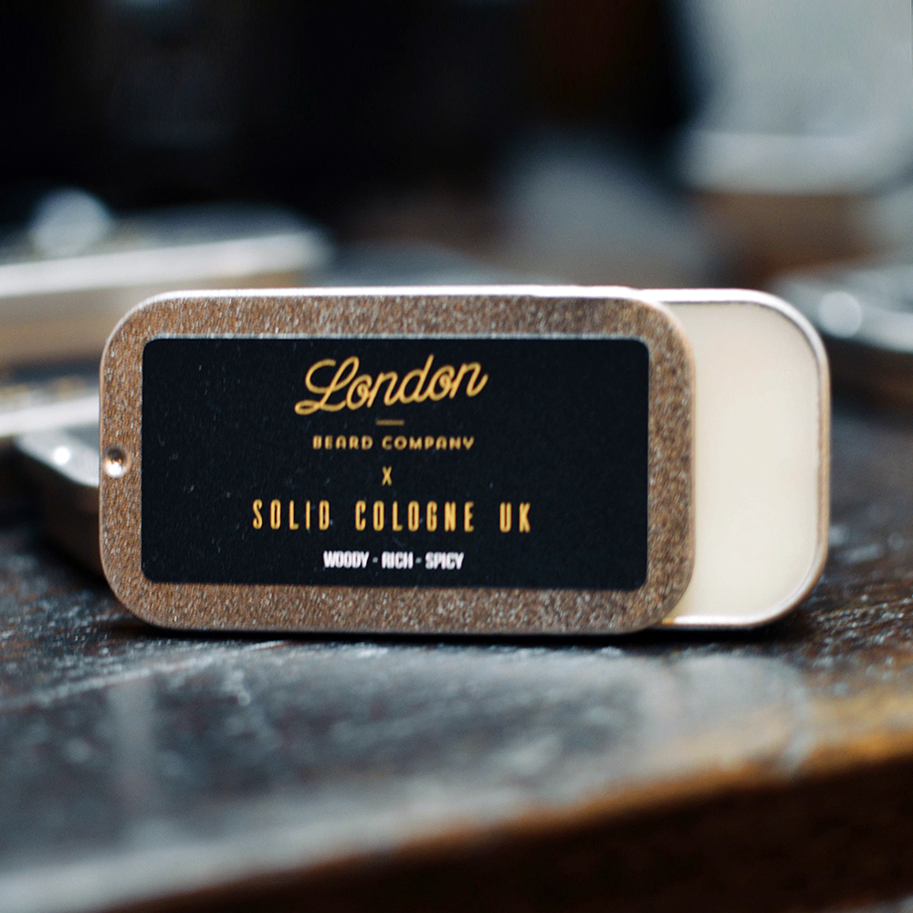 英國 Solid Cologne UK - 倫敦聯名版 固態古龍水香膏（London Beard）