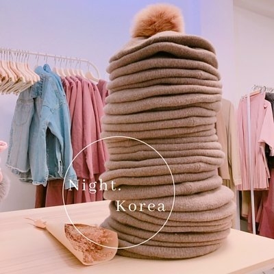 奶茶小臉針織貝蕾帽