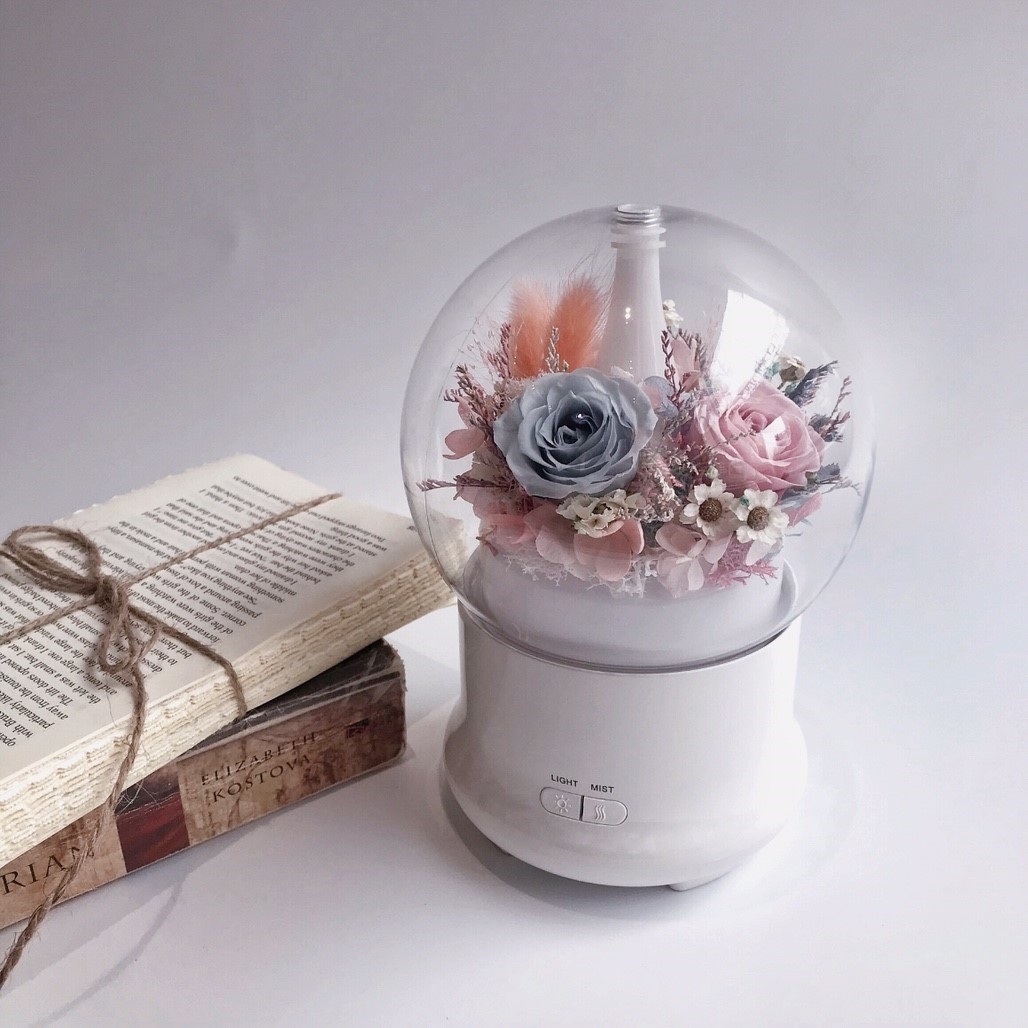 永生花水氧機-藍粉