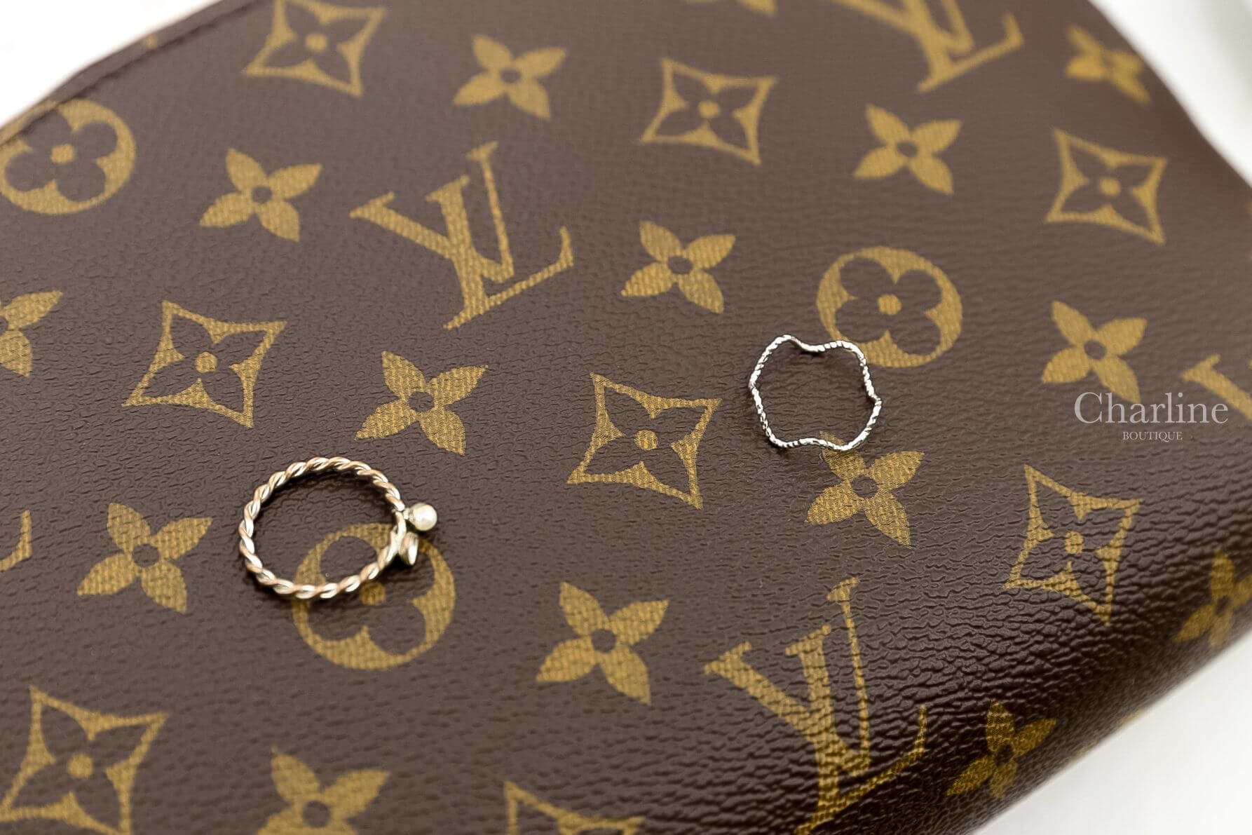 Louis Vuitton Cosmetic Pouch GM 咖啡色大型拉鍊化妝包