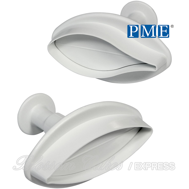 PME Veined Lily Plunger Cutters, Large Size, Set of 2