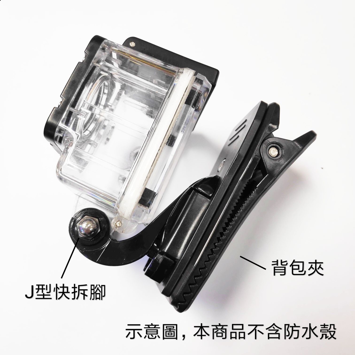 卡扣式背包夾 (快拆)