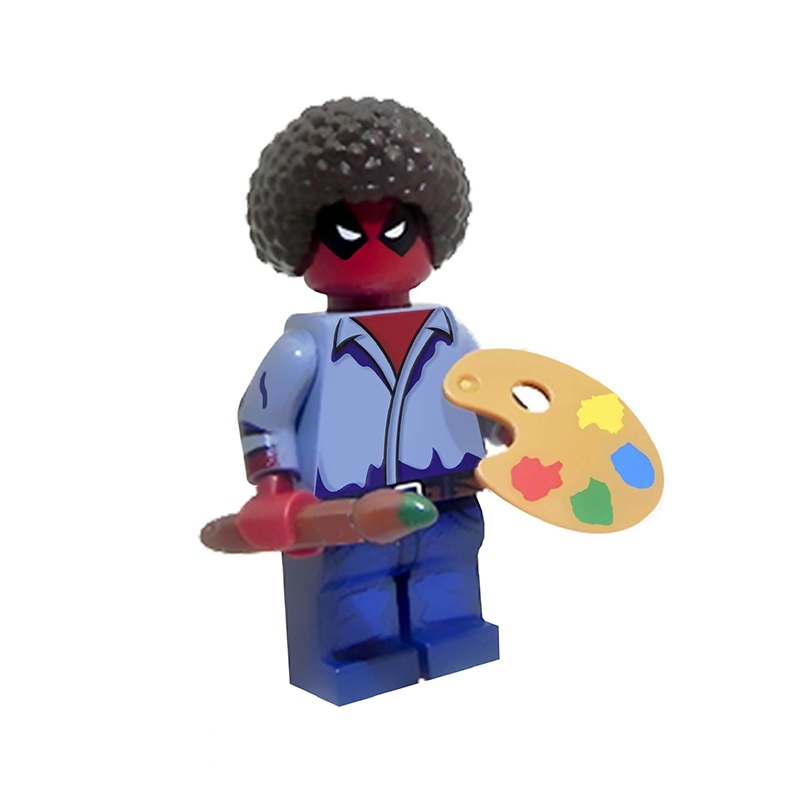 Deadpool Custom Marvel DC SuperHeroes Minifigures Minifigs Fit Lego W618