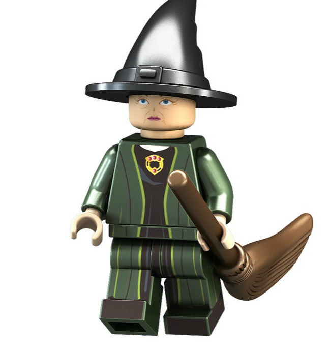 Buy 3 Get 34% Off - 01BigBricks Custom Minerva McGonagall Harry Potter Minifigures Toy Mini figure Fit Lego Blocks P1281
