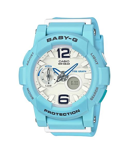 CASIO BGA-180BE-2B 雙顯女錶 BABY-G 防水100米 │國隆