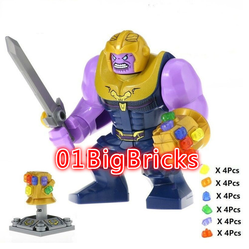 thanos infinity glove lego