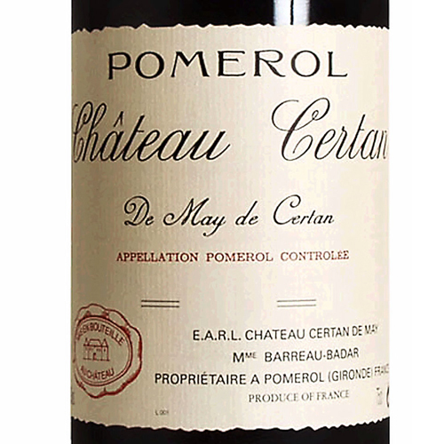 Chateau Certan de May 2010 (WS98)