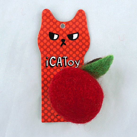 iCAT 小蘋果毛氈玩具