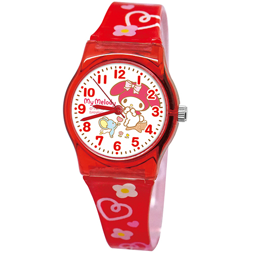 【Sanrio三麗鷗】美樂蒂Melody兒童學習手錶 (23)