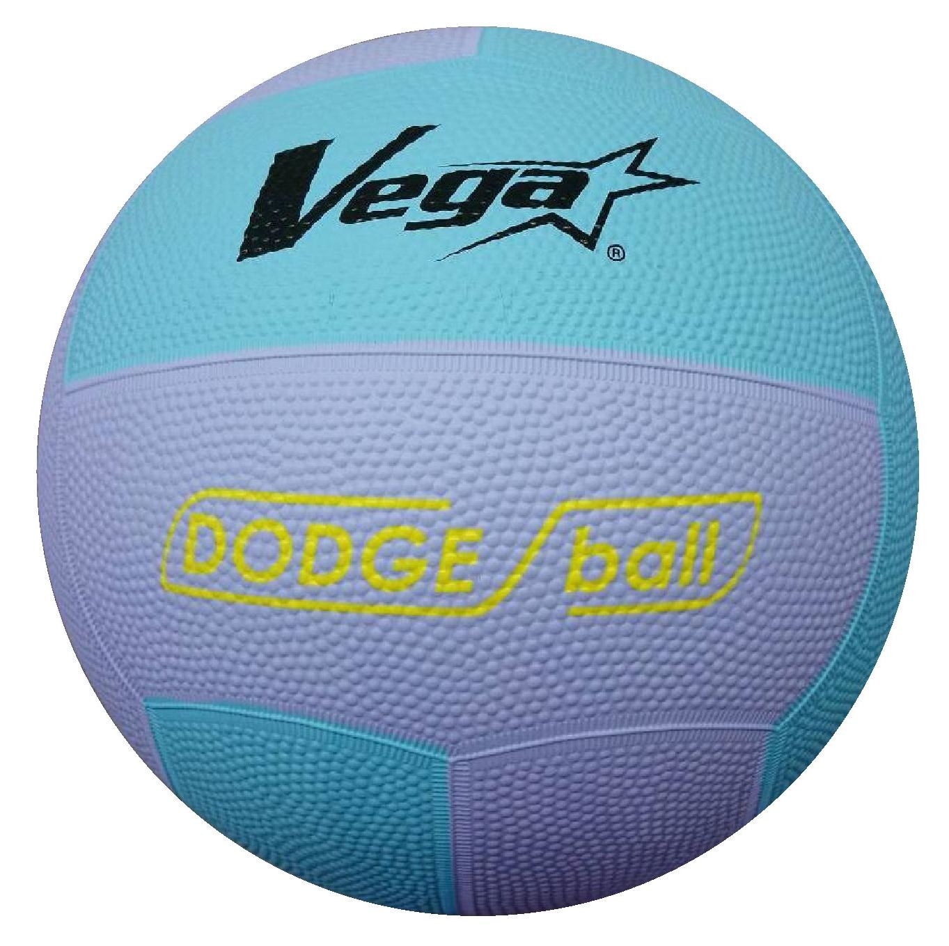 【Vega】3號橡膠躲避球(紫/藍色) ODR-305