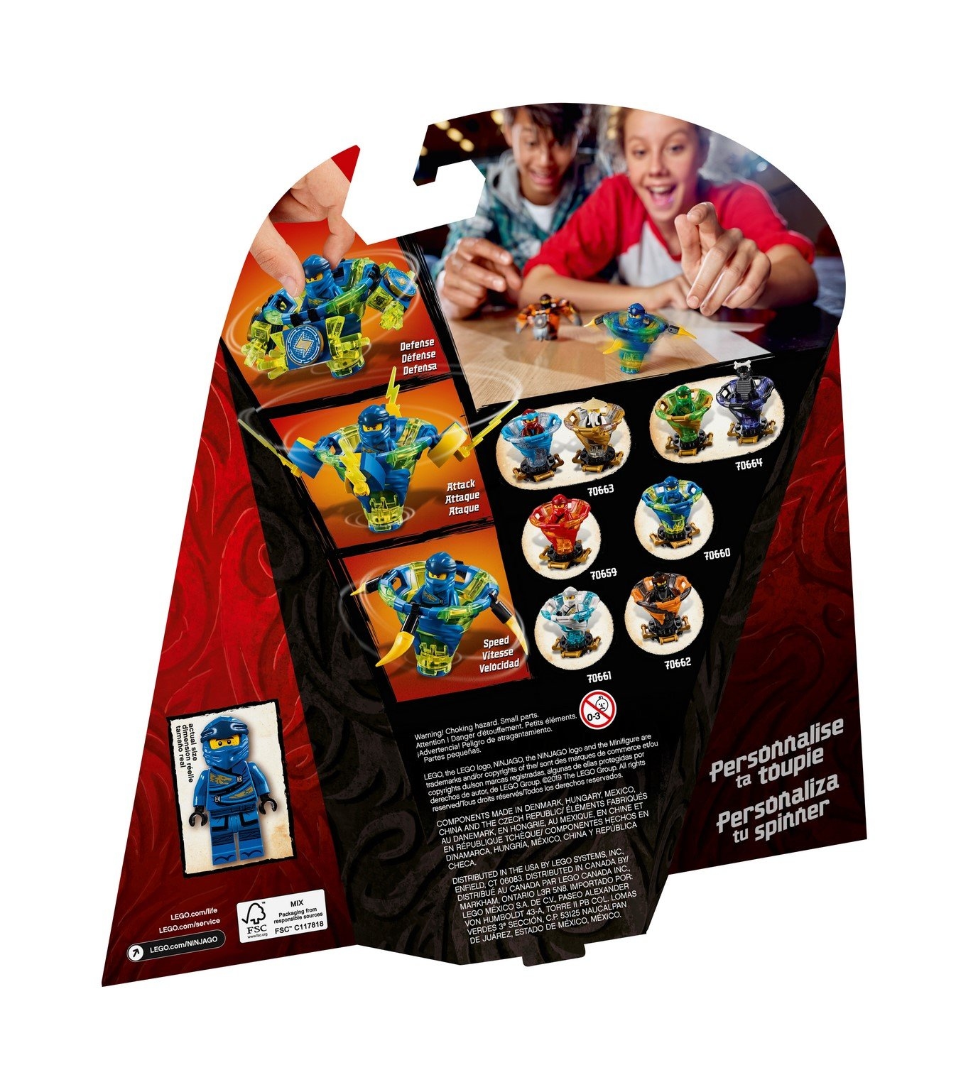 LEGO 70660 SPINJITZU JAY