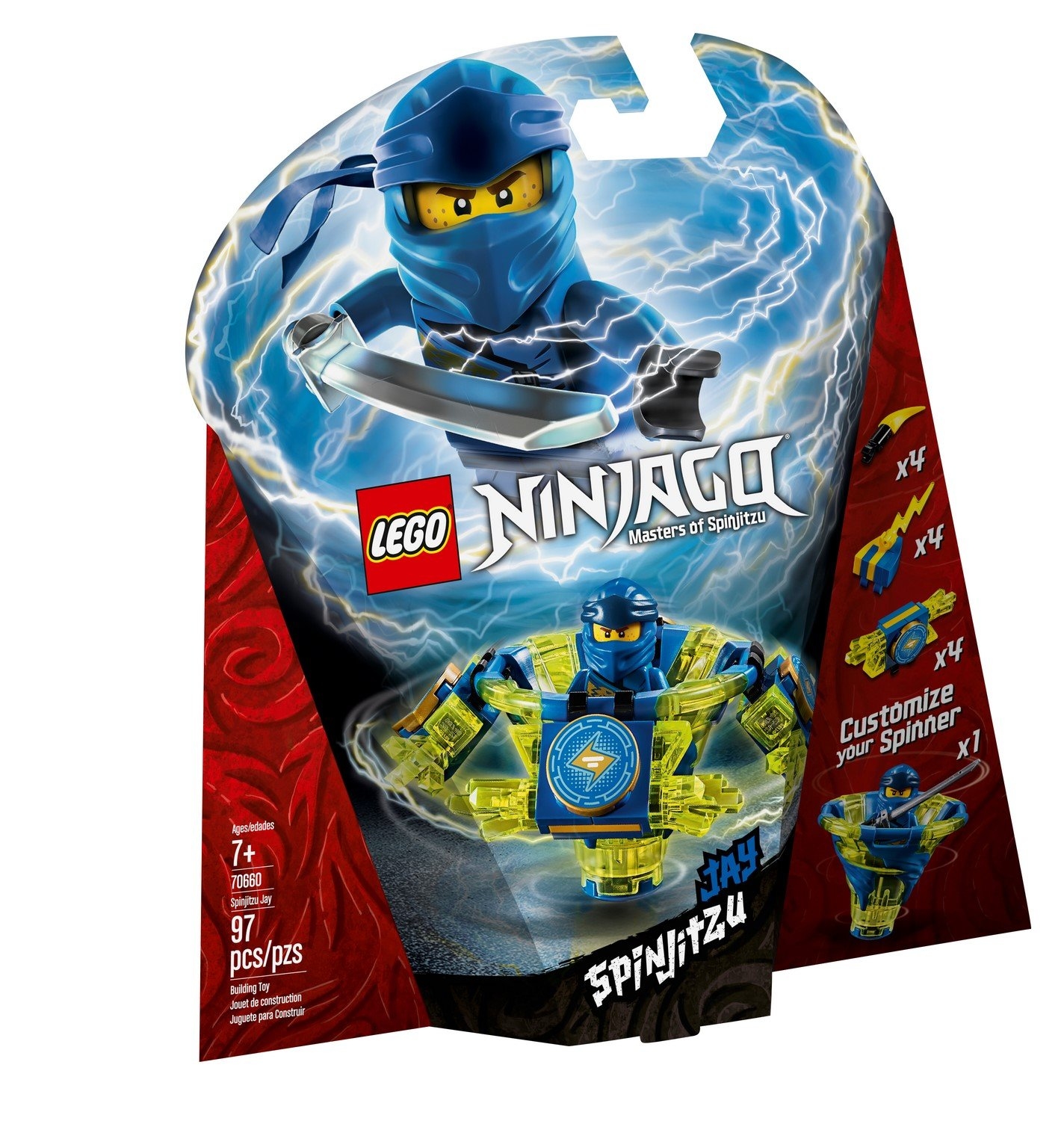 LEGO 70660 SPINJITZU JAY
