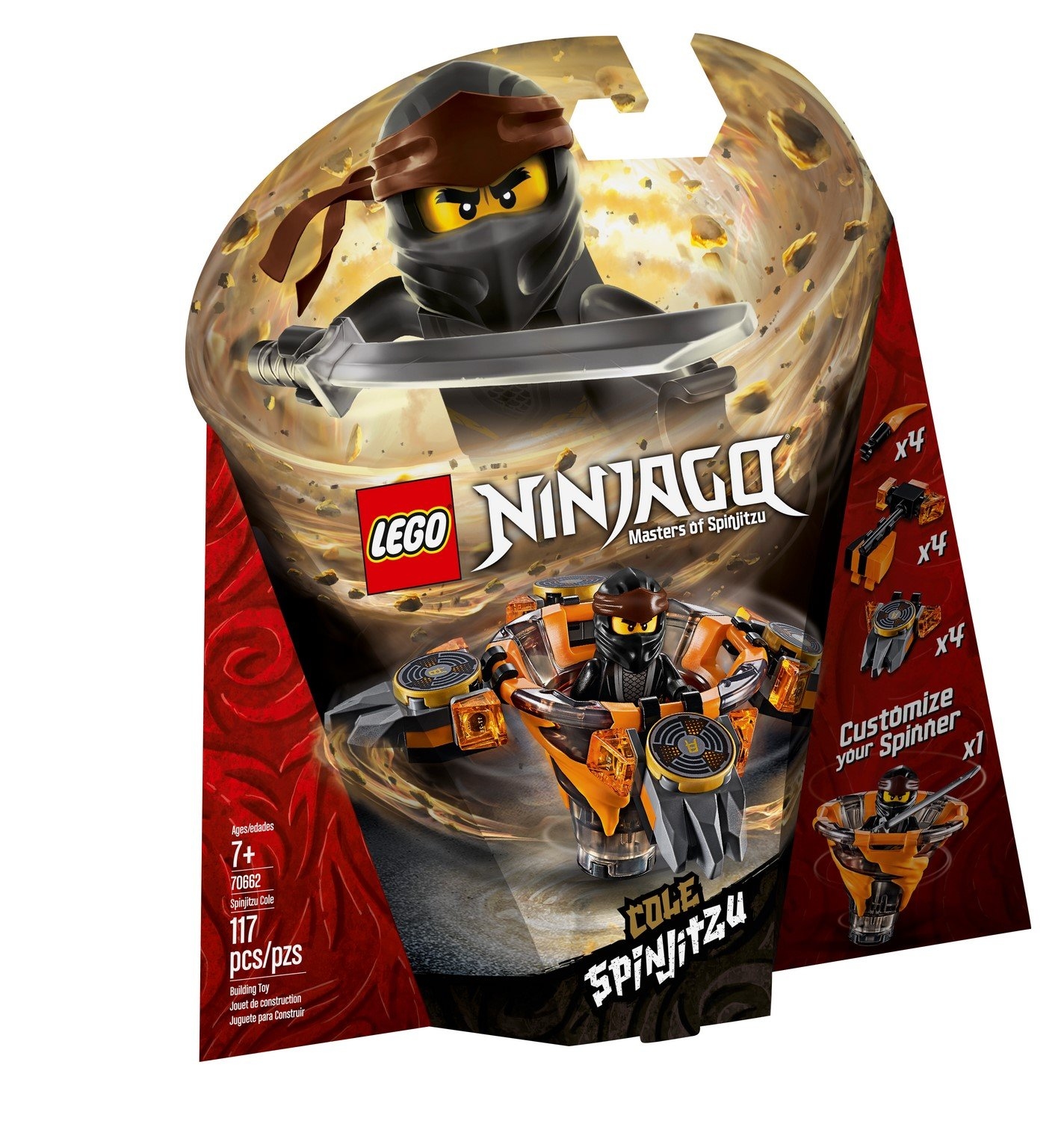 LEGO 70662 SPINJITZU COLE
