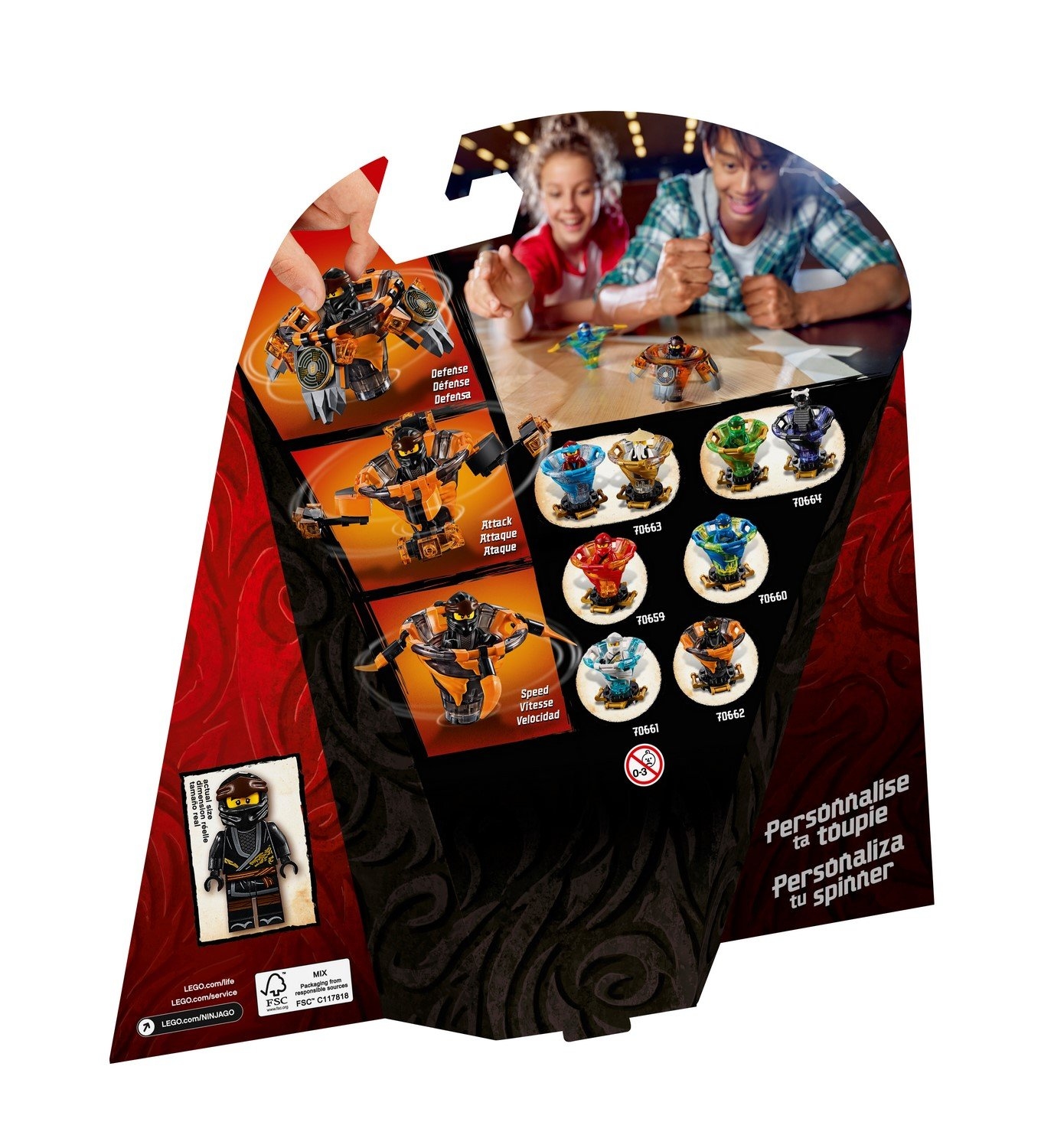 LEGO 70662 SPINJITZU COLE