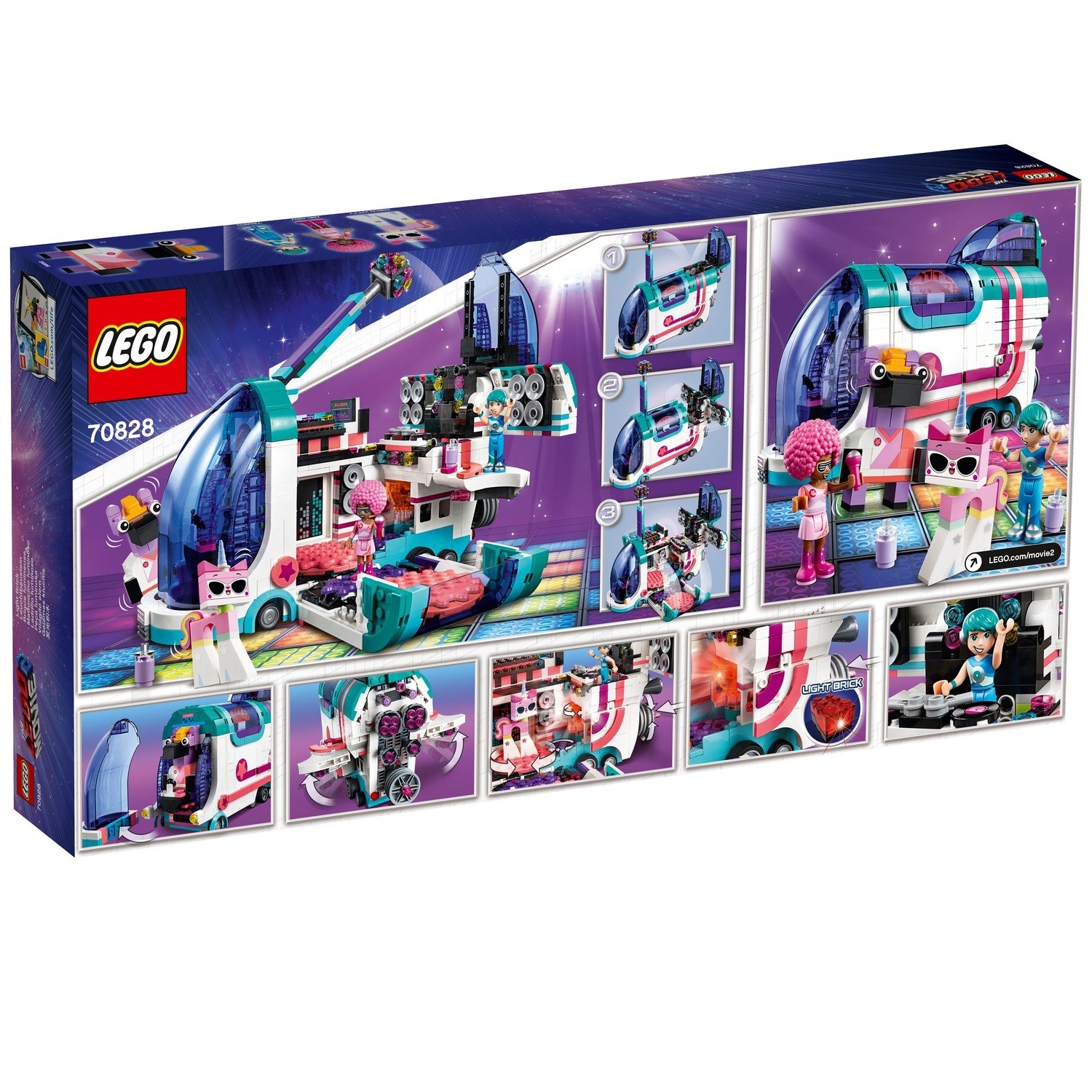 LEGO 70828 POP-UP PARTY BUS