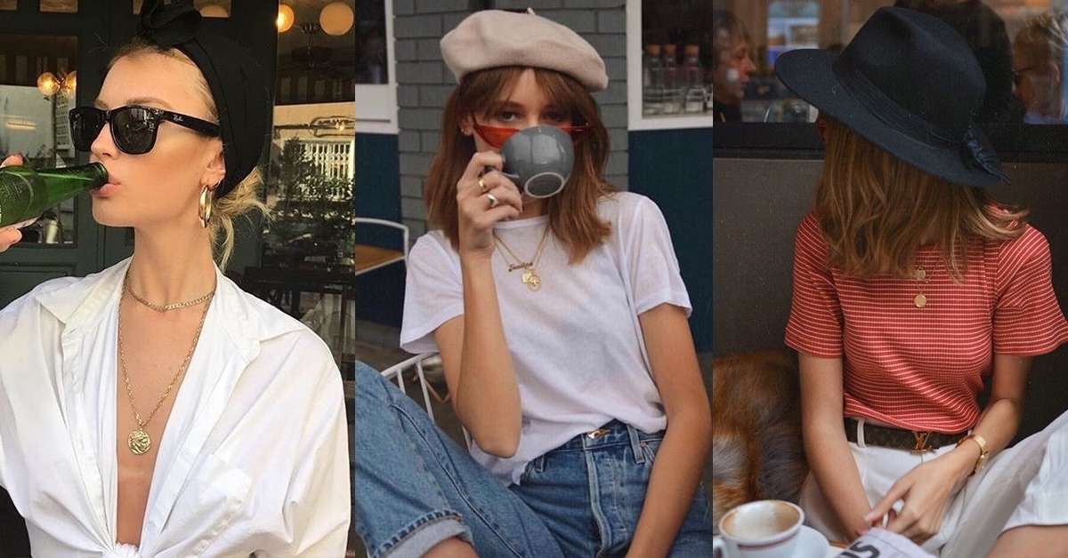 黃銅系列 - 金幣多層次項鍊