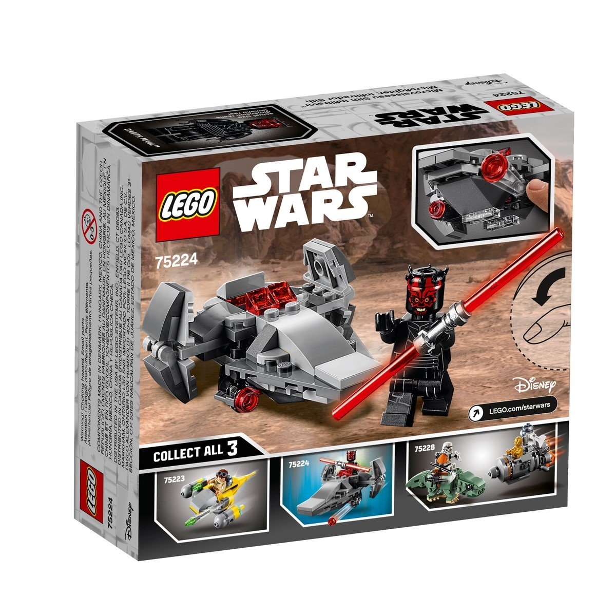 LEGO 75224 SITH INFILTRATOR™ MICROFIGHTER