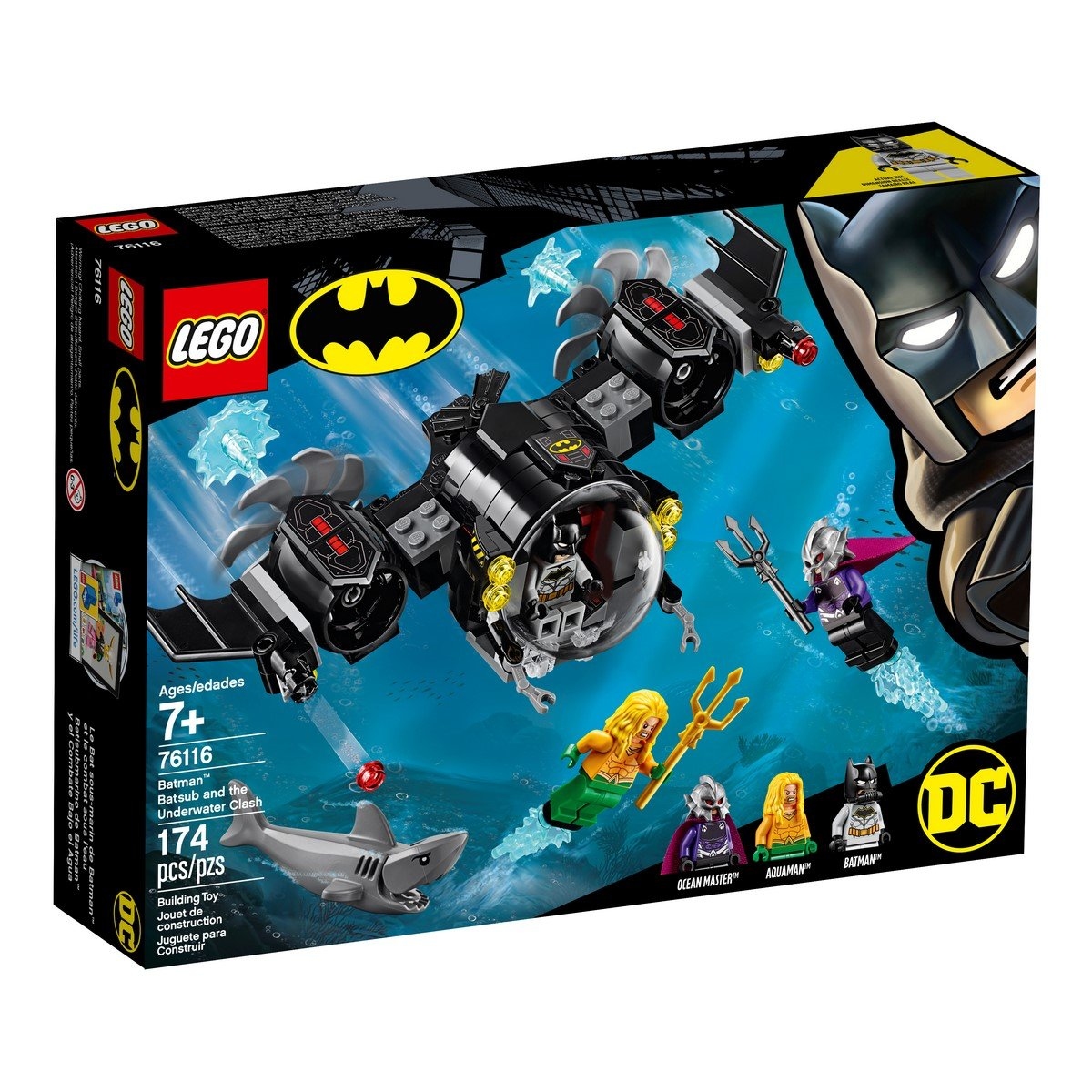 LEGO 76116 BATMAN™ BATSUB AND THE UNDERWATER CLASH