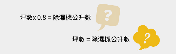 以坪數的公式計算？