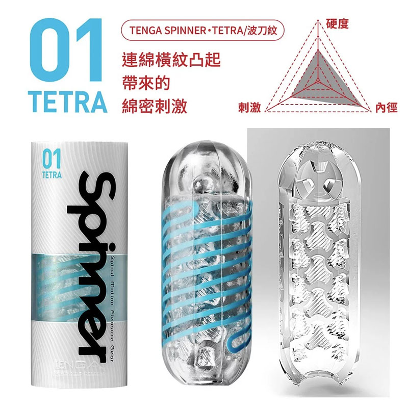 Tenga Spinner 01 TETRA 波刀紋 飛機杯