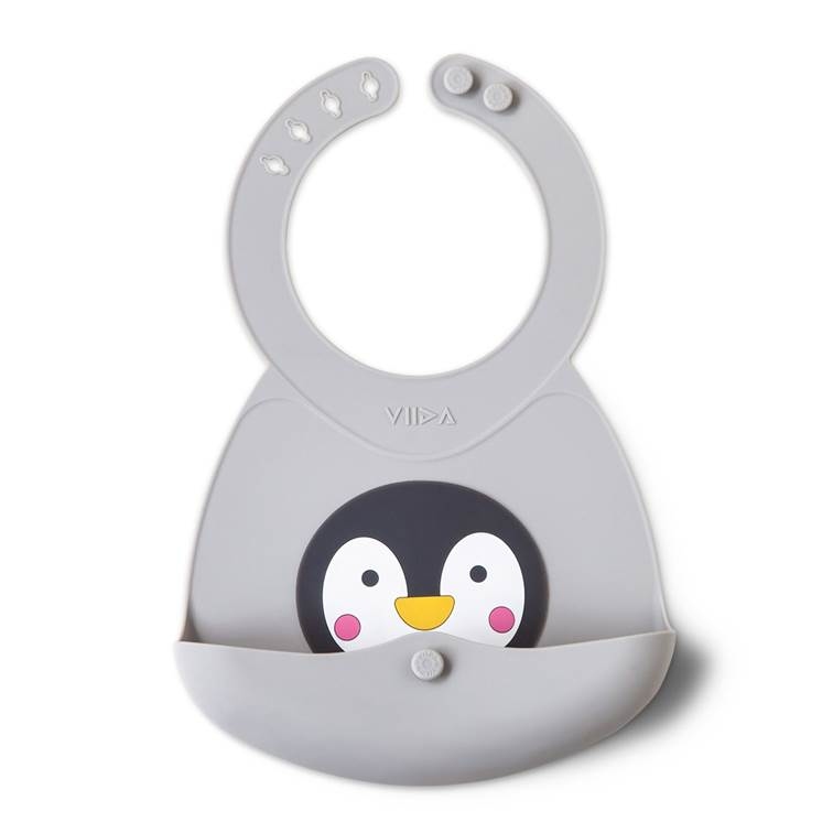 【台灣VIIDA】Joy 便攜式矽膠圍兜