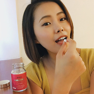 浩淇夫婦 淇淇：BHK's膠原蛋白錠讓妳青春不失膠，Ｑ彈水水來報到！